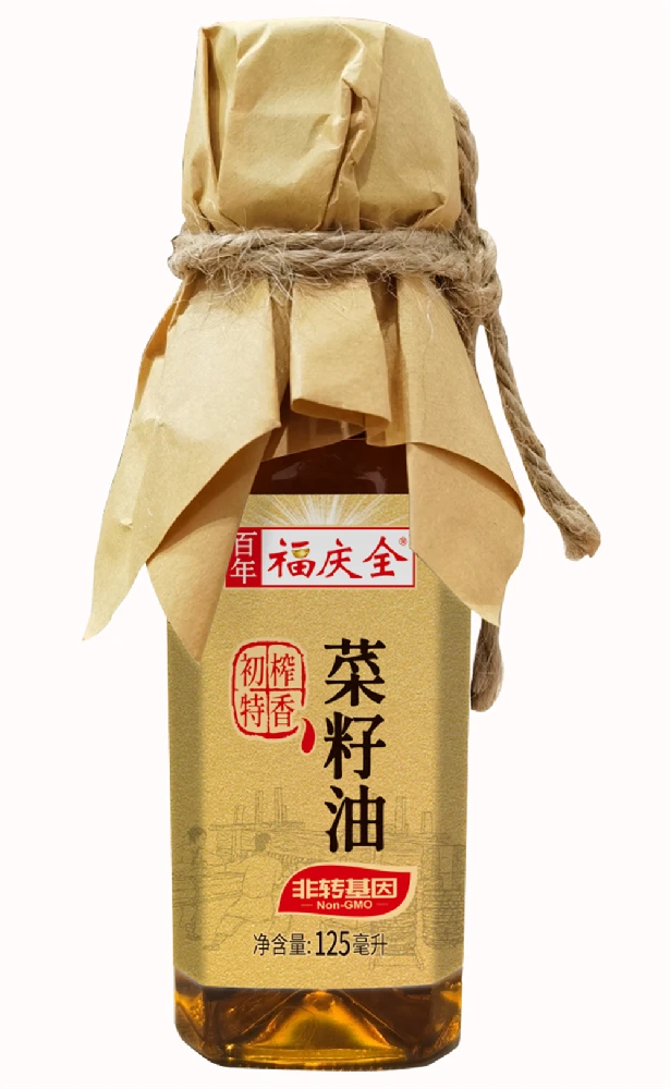 初榨特香菜籽油125ml